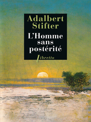 cover image of L'Homme sans postérité